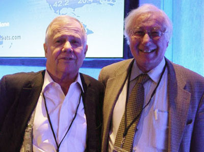 Jim Roger with Dr. Guiseppe Spagnolo